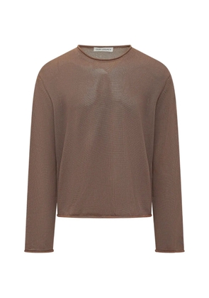 OUR LEGACY Rigid Popover knitted top - Brown