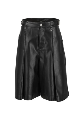 Ermanno Scervino Vintage piped leather top - Black