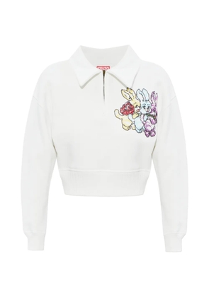 Kenzo cartoon polo shirt - White