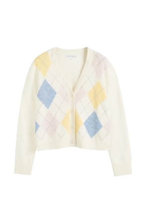 Chinti & Parker argyle v-neck cardigan - Neutrals