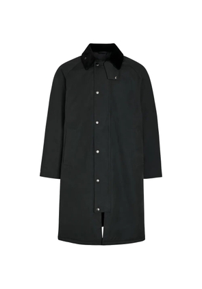 Barbour corduroy collar coat - Black