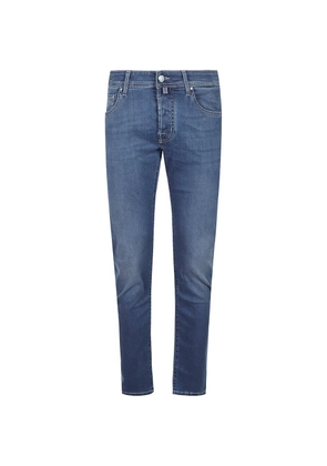 Jacob Cohën button-closure jeans - Blue