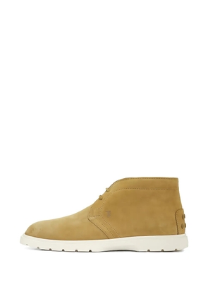 Tod's Desert button fastening suede boots - Neutrals