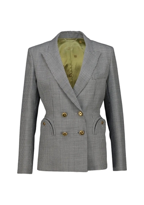 Blazé Milano patterned double-breasted blazer - Black