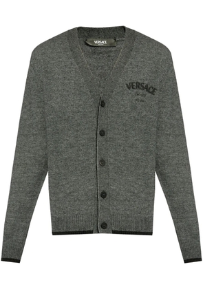 Versace Milano Stamp cardigan - Grey