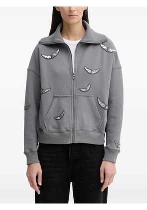 Zadig&Voltaire zip track jacket - Grey