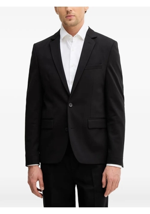 Lindbergh notched-lapel suit - Black