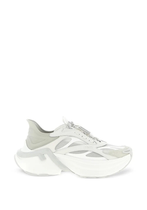 FENDI F-Light leather sneakers - White