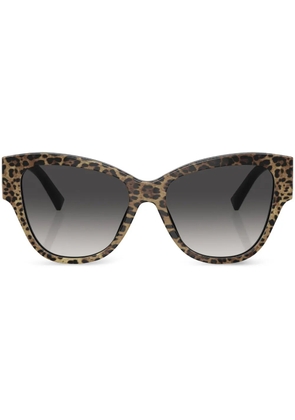 Dolce & Gabbana Eyewear butterfly-frame sunglasses - Black