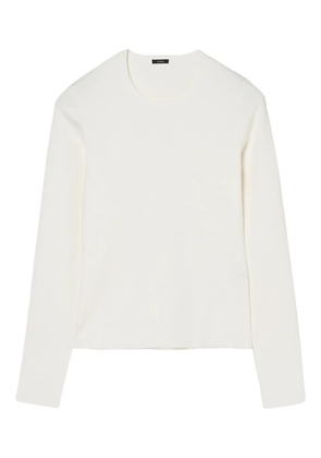 JOSEPH long-sleeve ribbed sweater - White