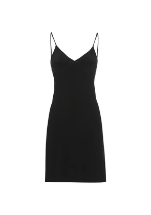 Norma Kamali long-sleeve mini dress - Black