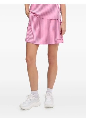 Peak Performance pinstripe mini skirt - Pink