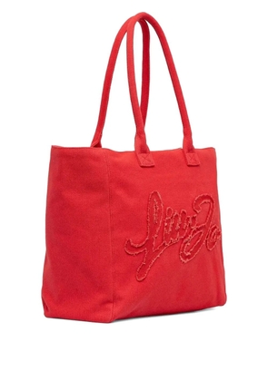 LIU JO logo-detail tote bag - Red