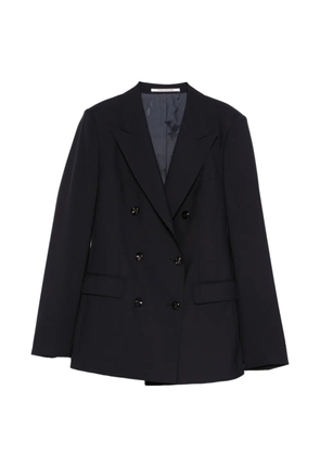 Tagliatore double-breasted wool jacket - Blue