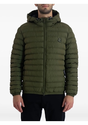 Invicta quilted hooded jacket - Green