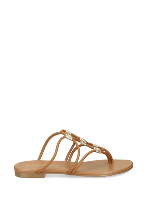 Pretty Ballerinas Judy leather sandals - Neutrals