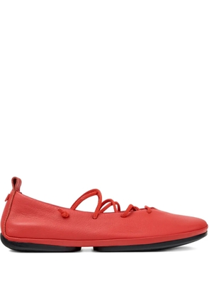 Camper Right Nina leather ballet flats - Red