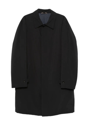 Brioni collared coat - Blue