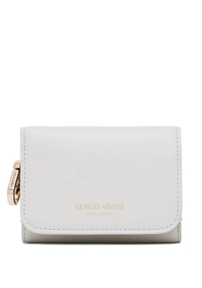 Giorgio Armani leather wallet - Grey