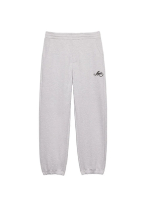 MSGM logo-detail cotton track pants - Grey