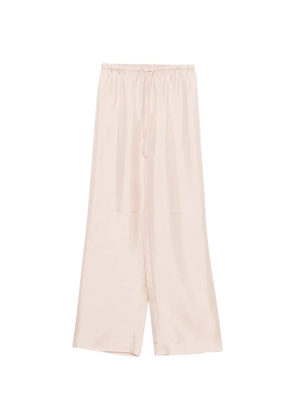 Róhe drawstring-fastening trousers - Pink