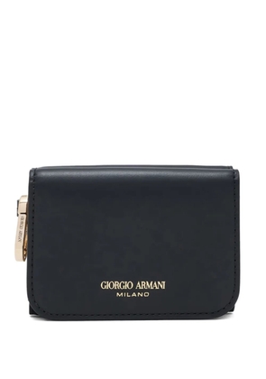 Giorgio Armani leather wallet - Black