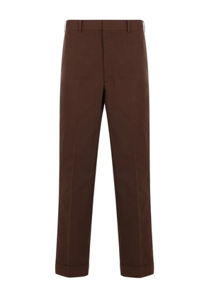 J.PRESS back-buckle trousers - Brown