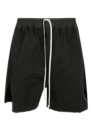 Rick Owens DRKSHDW zip-details cargo shorts - Black