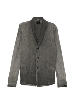 Thom Krom linen button-up jacket - Grey