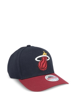 Mitchell & Ness Miami Heat two-tone stretch snapback cap - Black