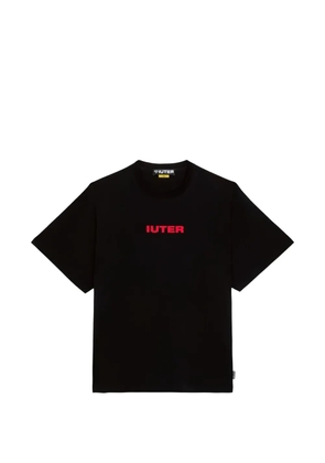 IUTER Freedom print-detail T-shirt - Black