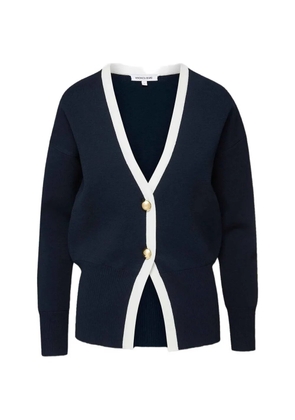 Veronica Beard button V-neck knitwear - Blue