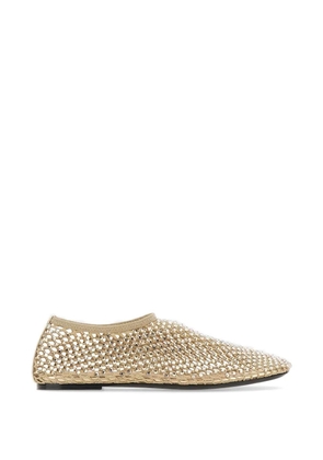 strategia shoes Bijoux rhinestone ballet flats - Neutrals