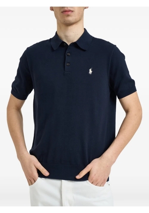 Polo Ralph Lauren buttoned short-sleeve polo shirt - Blue