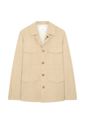 Lardini long-sleeved field jacket - Neutrals