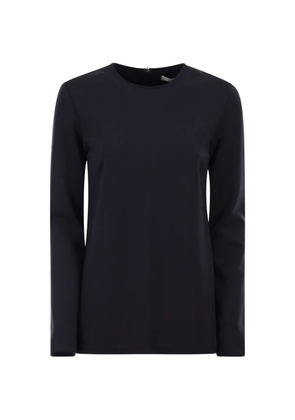 Max Mara slim zip top - Blue