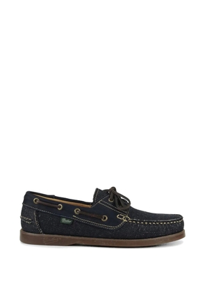 Paraboot lace-up boat shoes - Blue