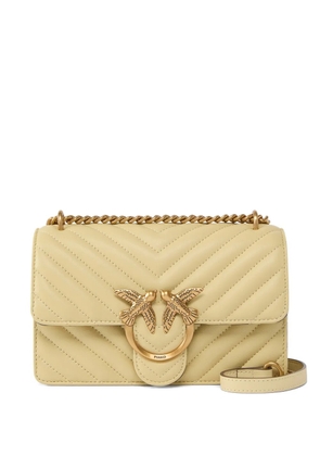 PINKO mini Love Bag One quilted shoulder bag - Neutrals