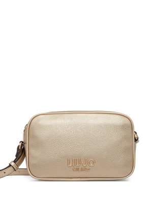 LIU JO logo plaque cross body bag - Gold