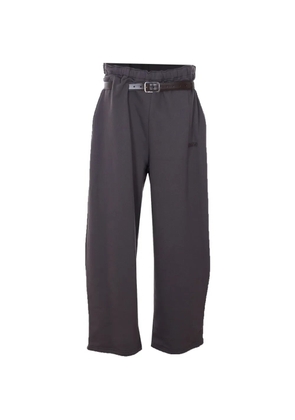 Magliano belted cotton trousers - Grey