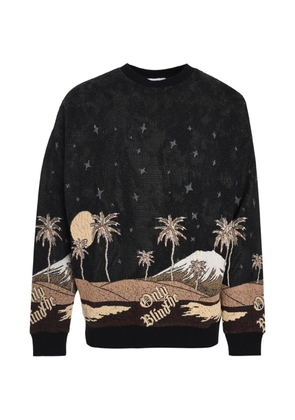 Only the Blind Sepia Mountain sweatshirt - Black