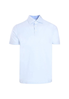 Luigi Borrelli short-sleeve polo shirt - Blue