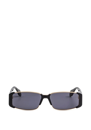 GIGI STUDIOS Viana rectangle frame sunglasses - Black