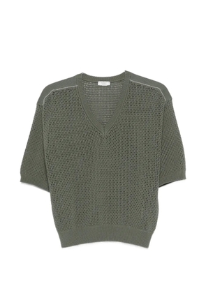 Peserico V-neck sweater - Green