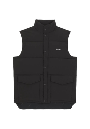 IUTER button-up puff vest - Black