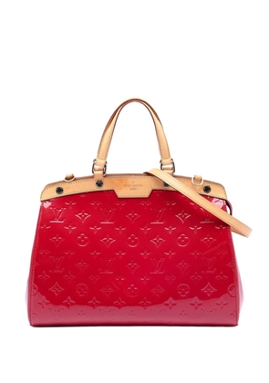 Louis Vuitton Pre-Owned 2014 Monogram Vernis Brea MM satchel - Red