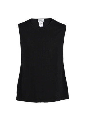 Gianfranco Ferré Pre-Owned sleeveless wool vest - Black