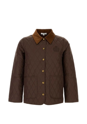 Sporty & Rich corduroy quilted jacket - Brown