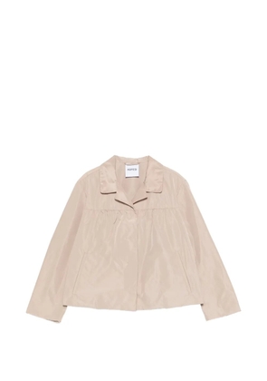 ASPESI buttoned cropped jacket - Neutrals