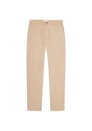 Les Deux elasticated straight-leg trousers - Neutrals